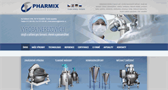 Desktop Screenshot of pharmix.cz